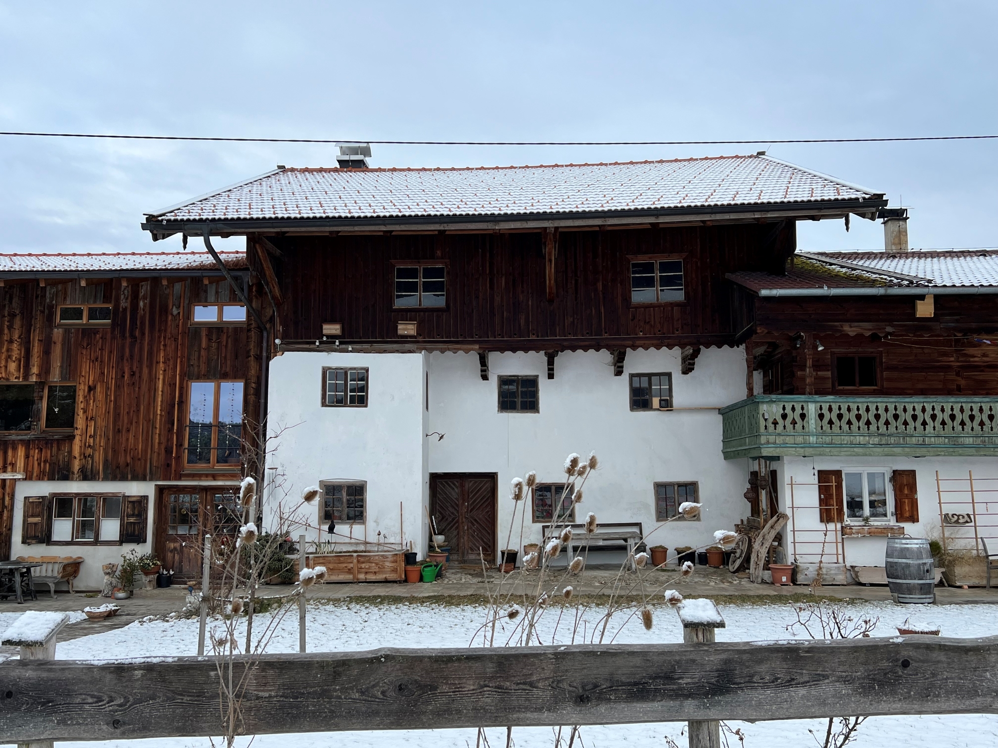 Mill, exterior, wood paneling