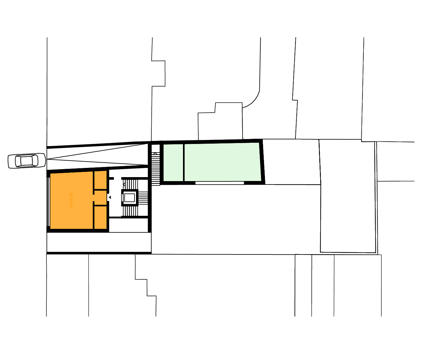 section, floor plan, plan, building