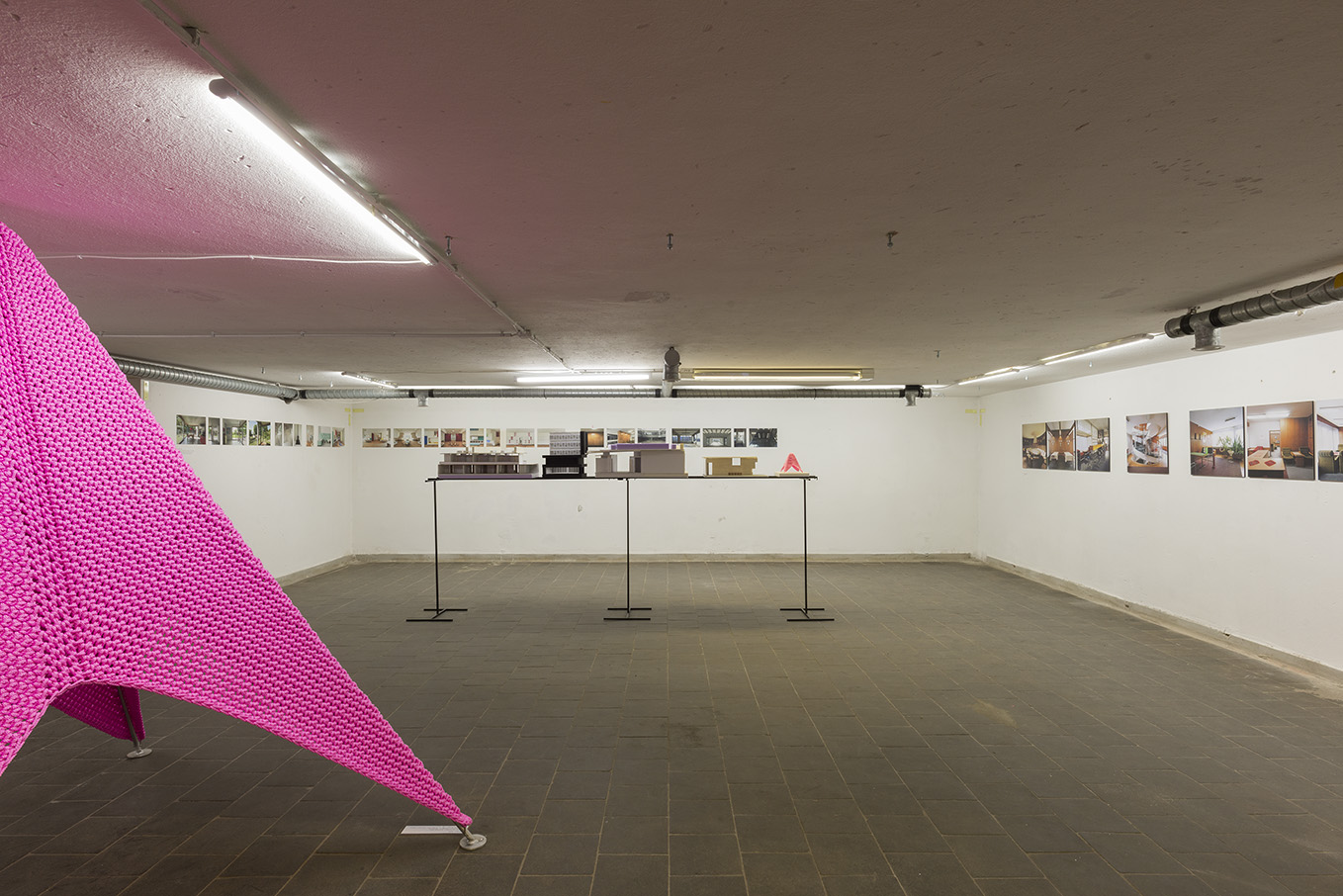 finissage, best possible city, Bunker, München, innenraum, ausstellung