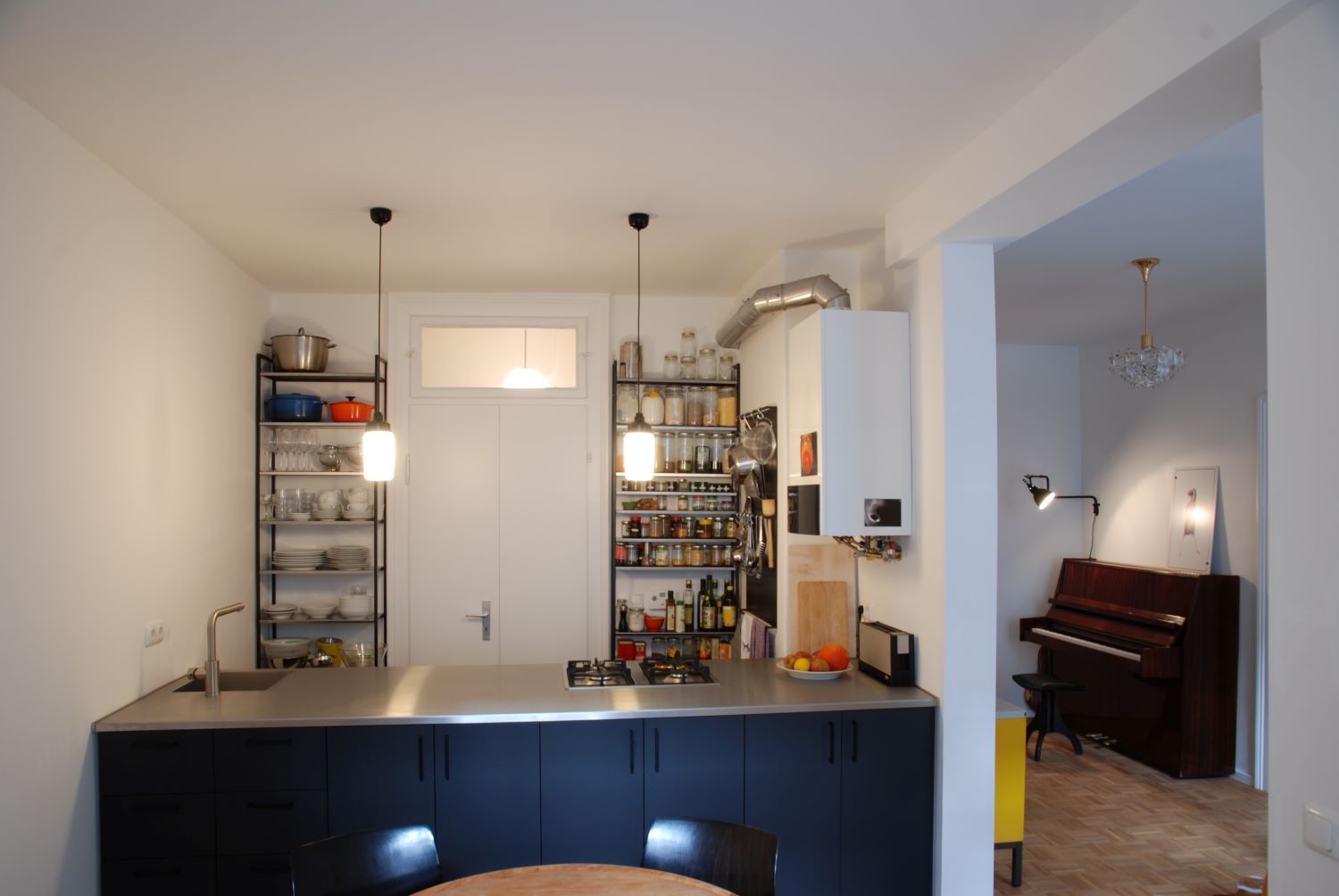 Kitchen, breakthrough, optimized space