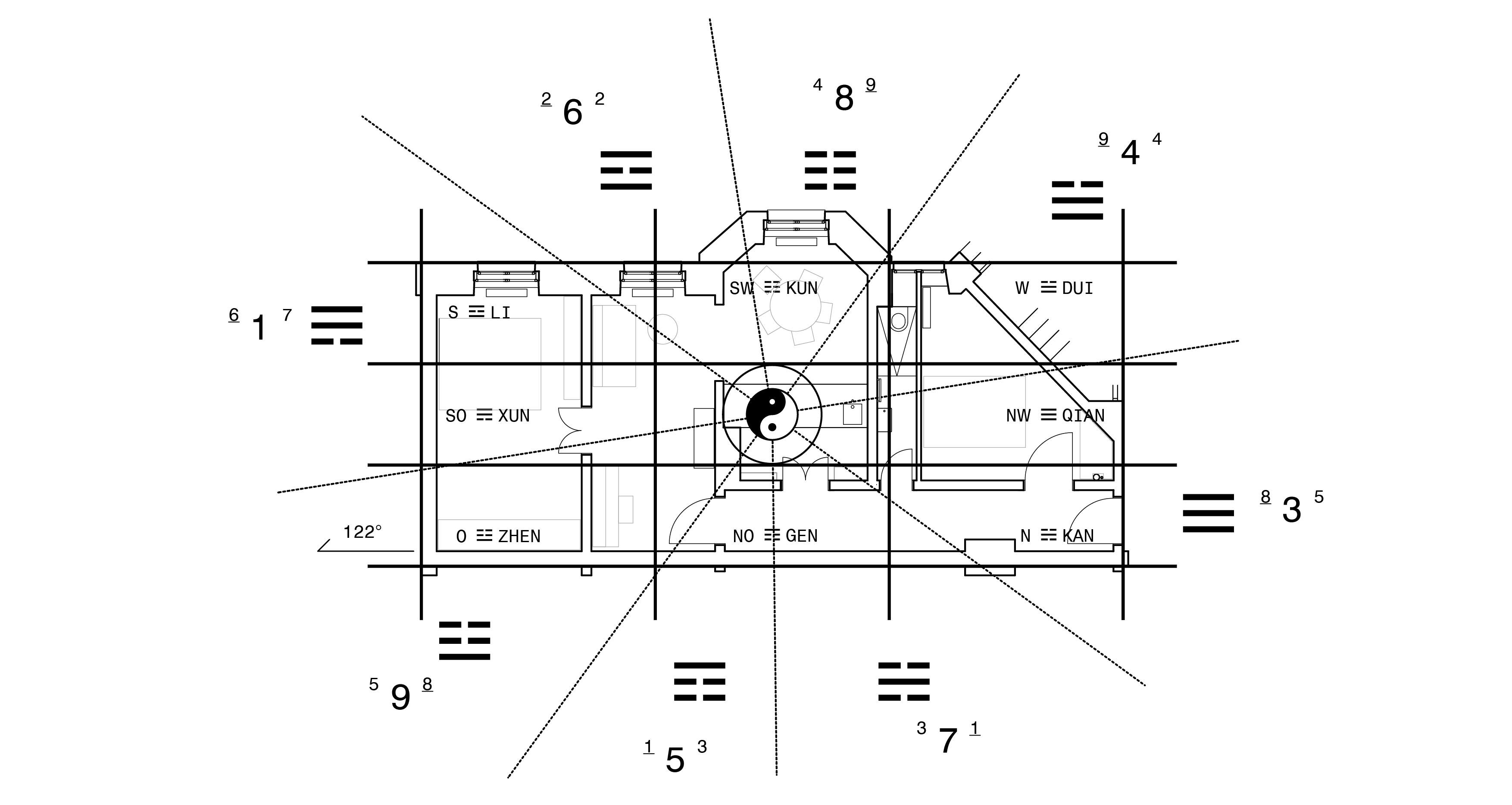 Küche, Lampen, Tresen, Gasherd, Grundriss, Plan