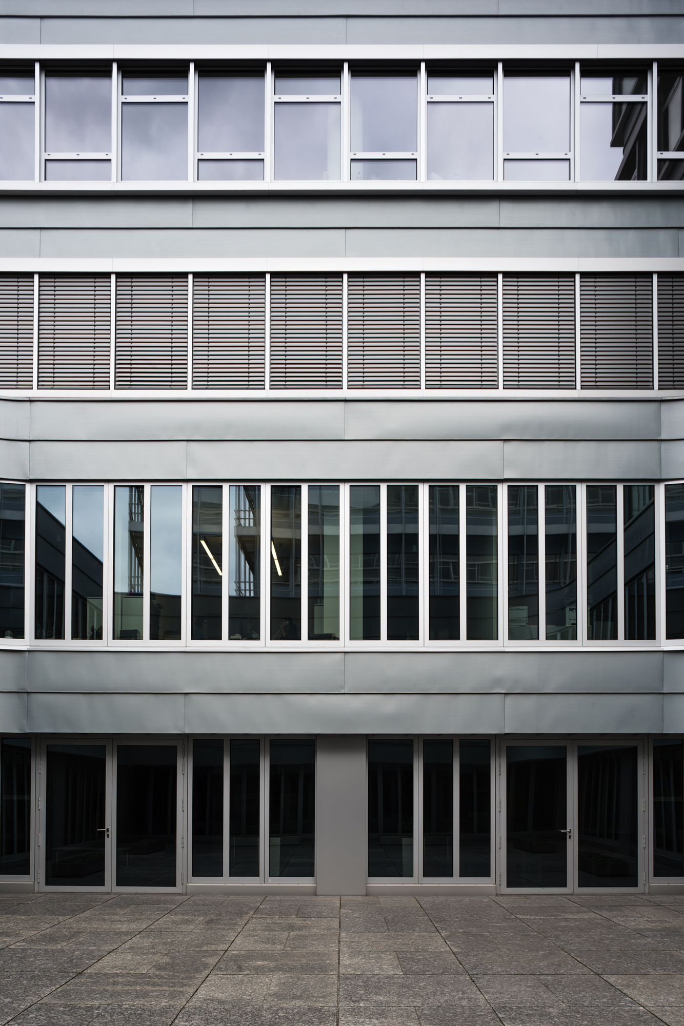 house of physicians, saarbrücken, building, medical association, saarland, facade, courtyard