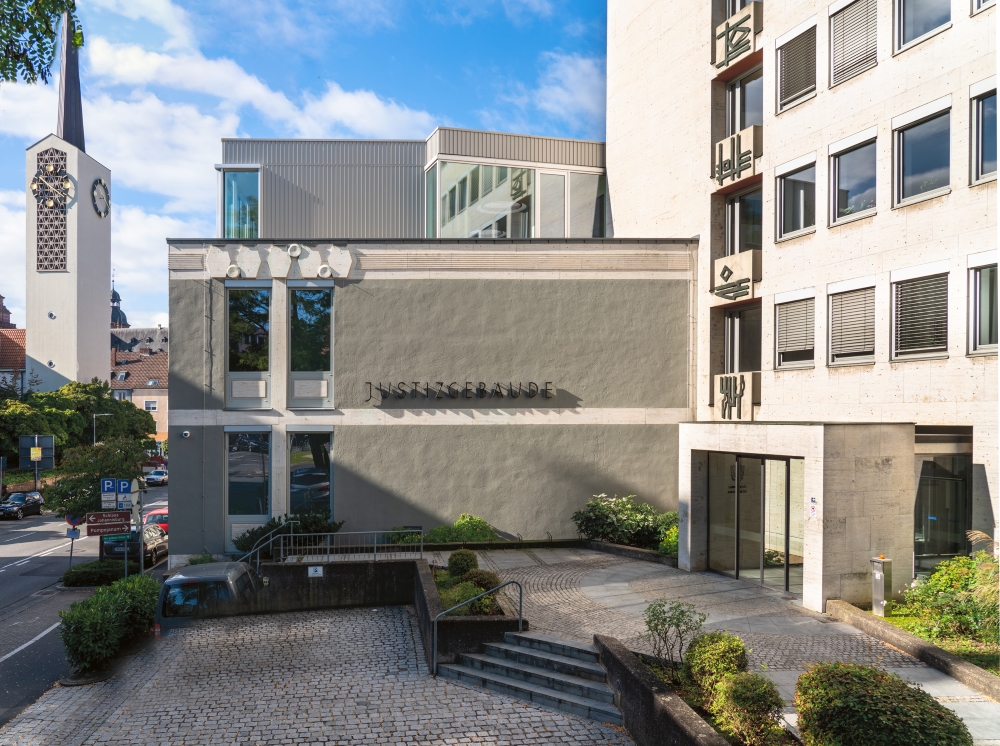 aschaffenburg, building, windows, street, monument