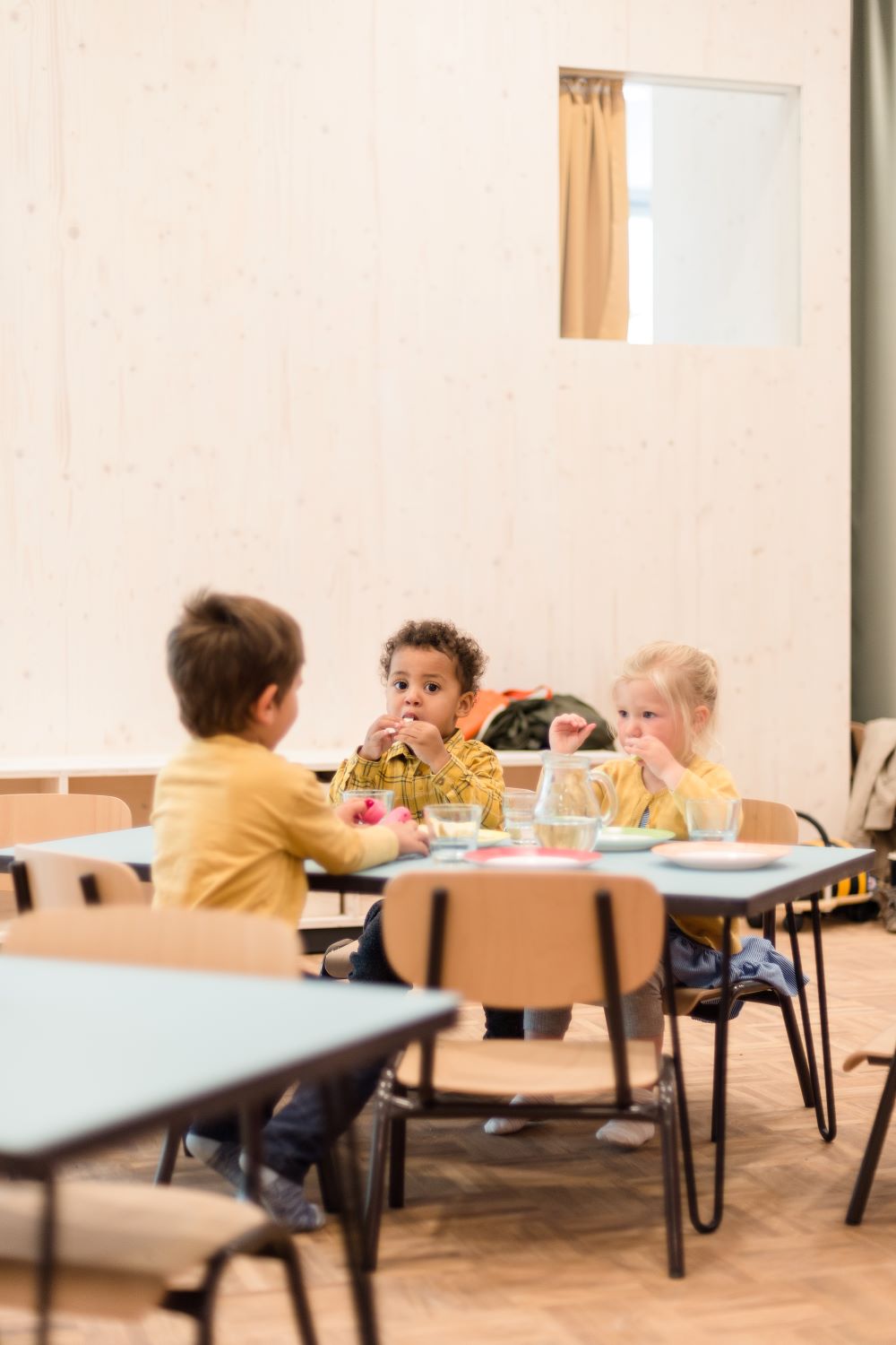 Kindergarten, play, children, interior, modularity, multifunction