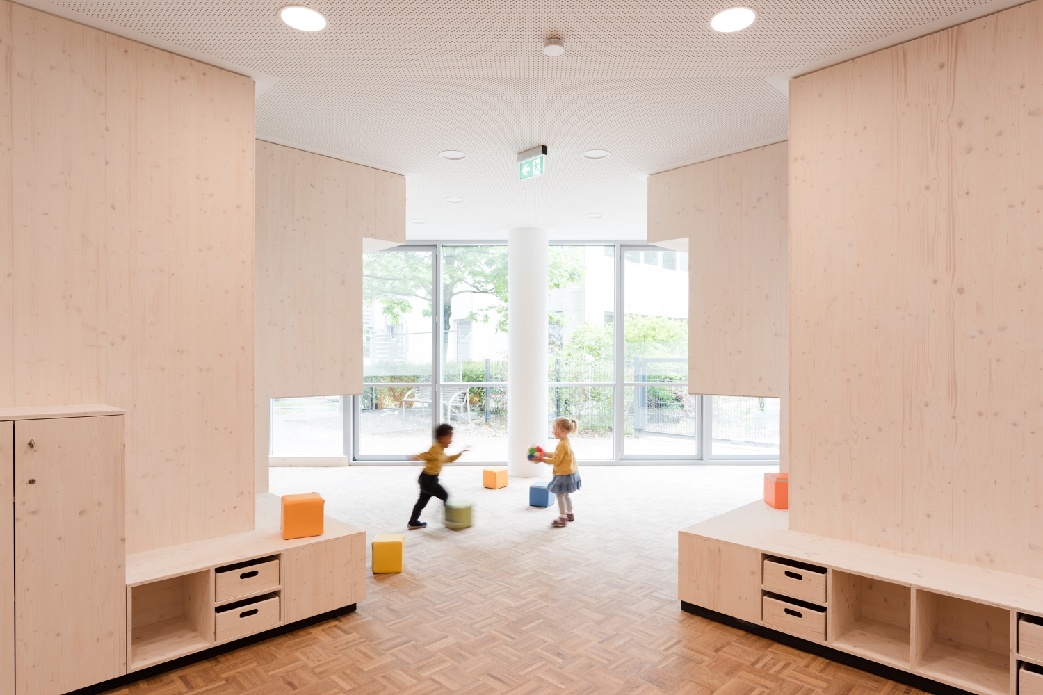 Kindergarten, play, children, interior, modularity