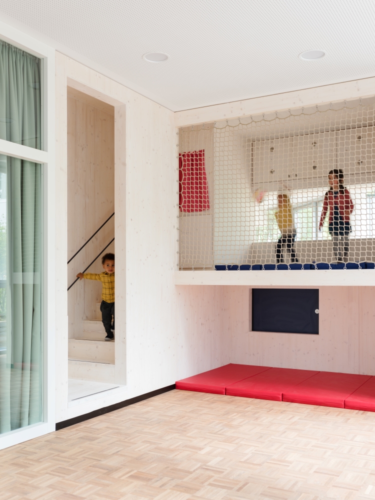 Kindergarten, play, children, interior, modularity, multifunction