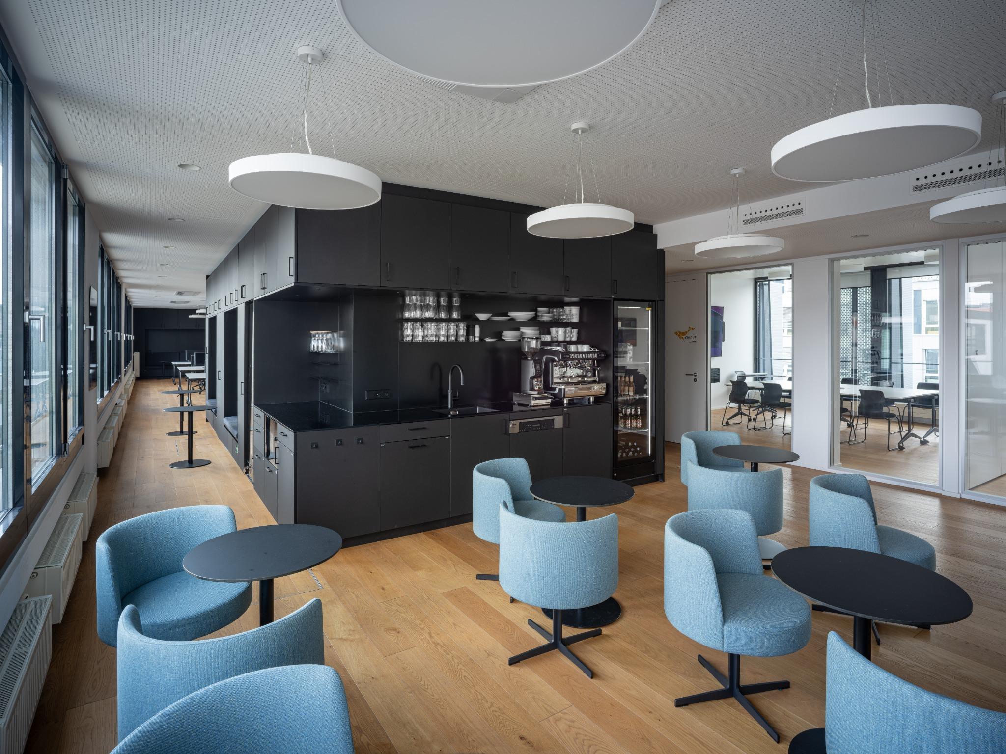 Café, Cube, Schwarz, Küche