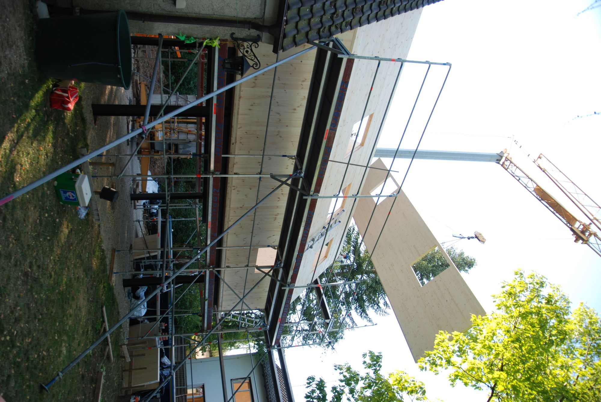 zinc tank, annex, munich, interior, light, wood, kitchen